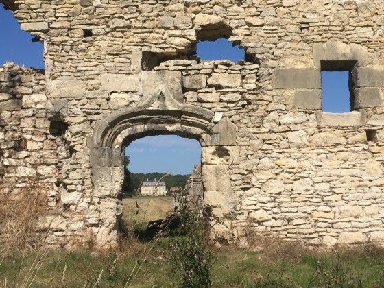 ruines et chateau